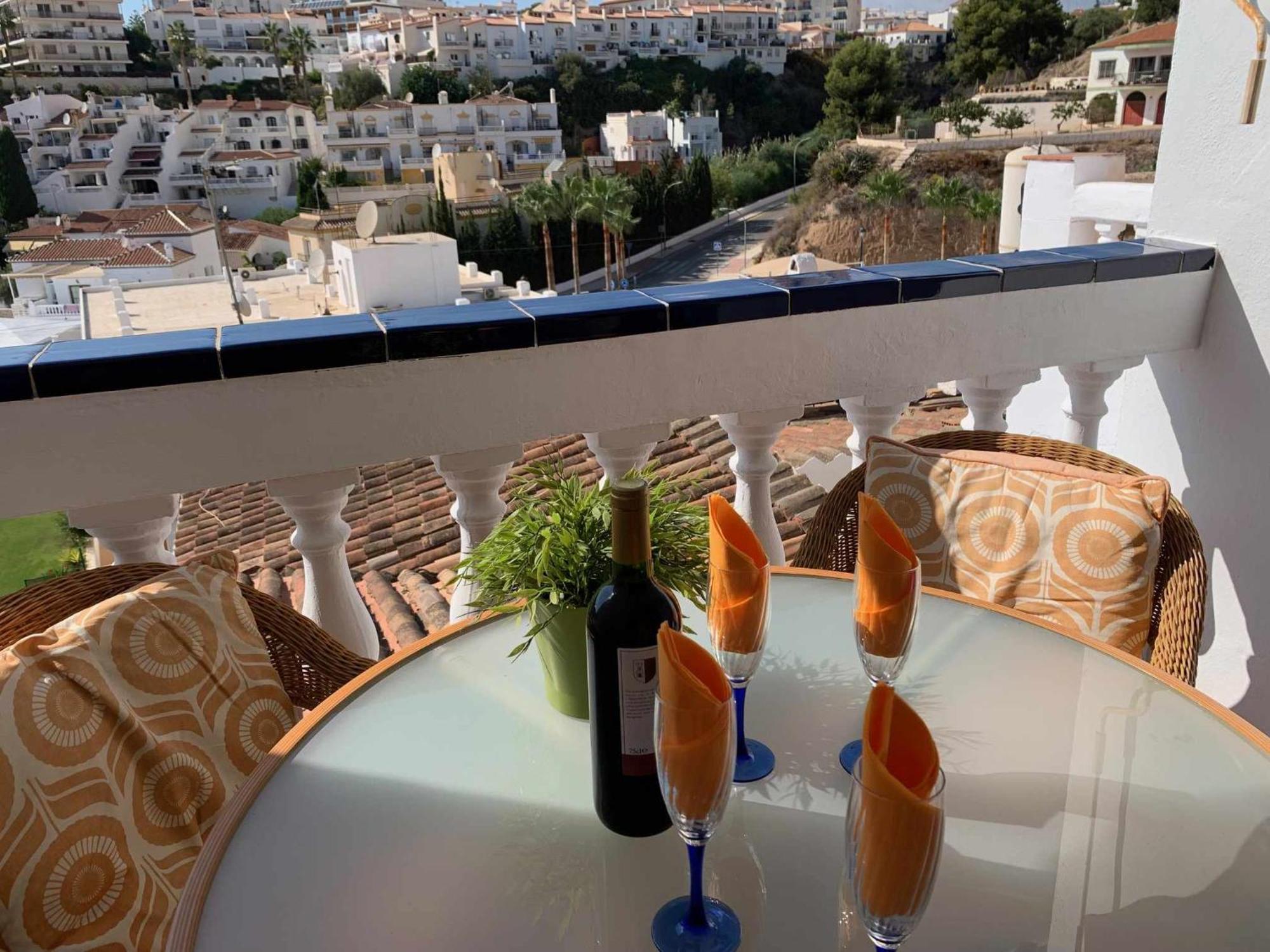 Vila Casa Kaluel Adosado Blanco Nerja Exteriér fotografie